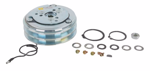 Embrayage complet compresseur climatisation Ø132 mm 12volts