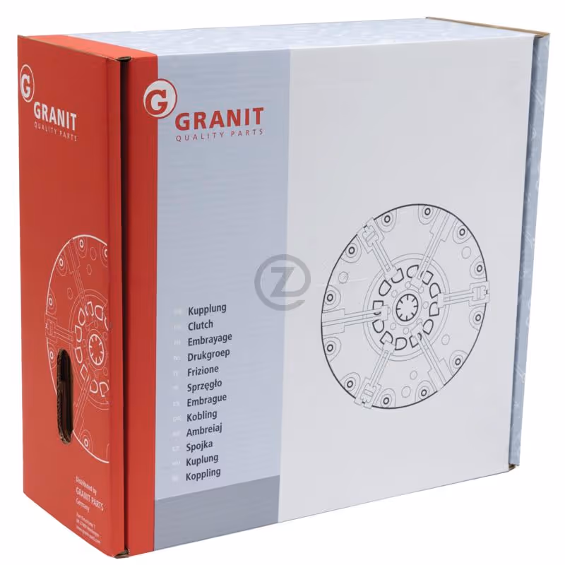 Embrayage double DuT 280/280, commande indépendante