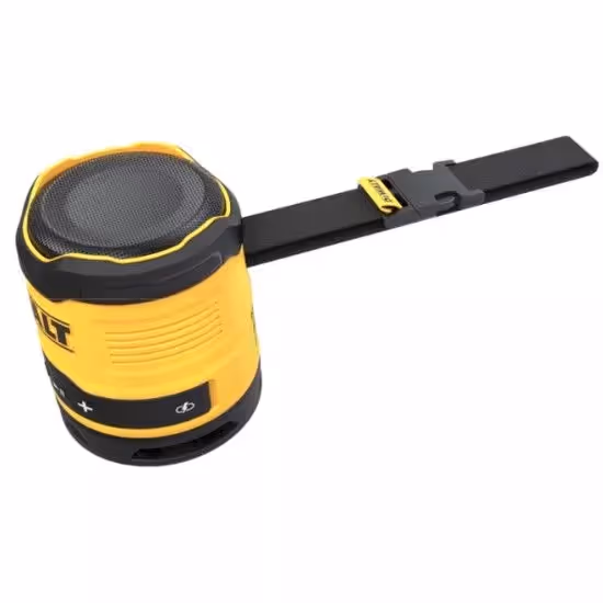 Enceinte Bluetooth USB-C DEWALT DCR009-XJ - Performances Sonores Haut de Gamme et Conception Robuste