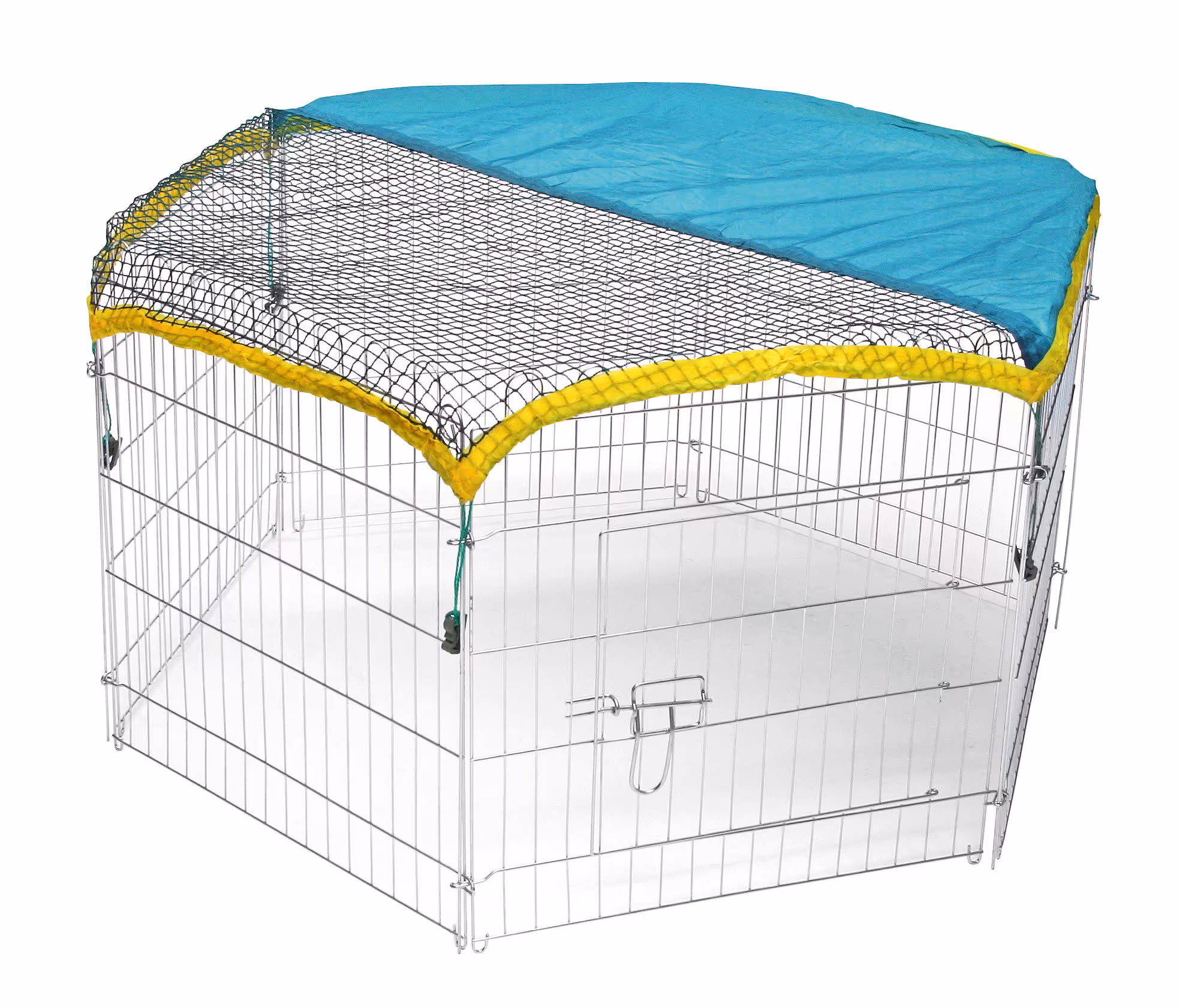 Enclos extérieur hexagonal Ø110cm, 56,5x56,5cm/pcs x6