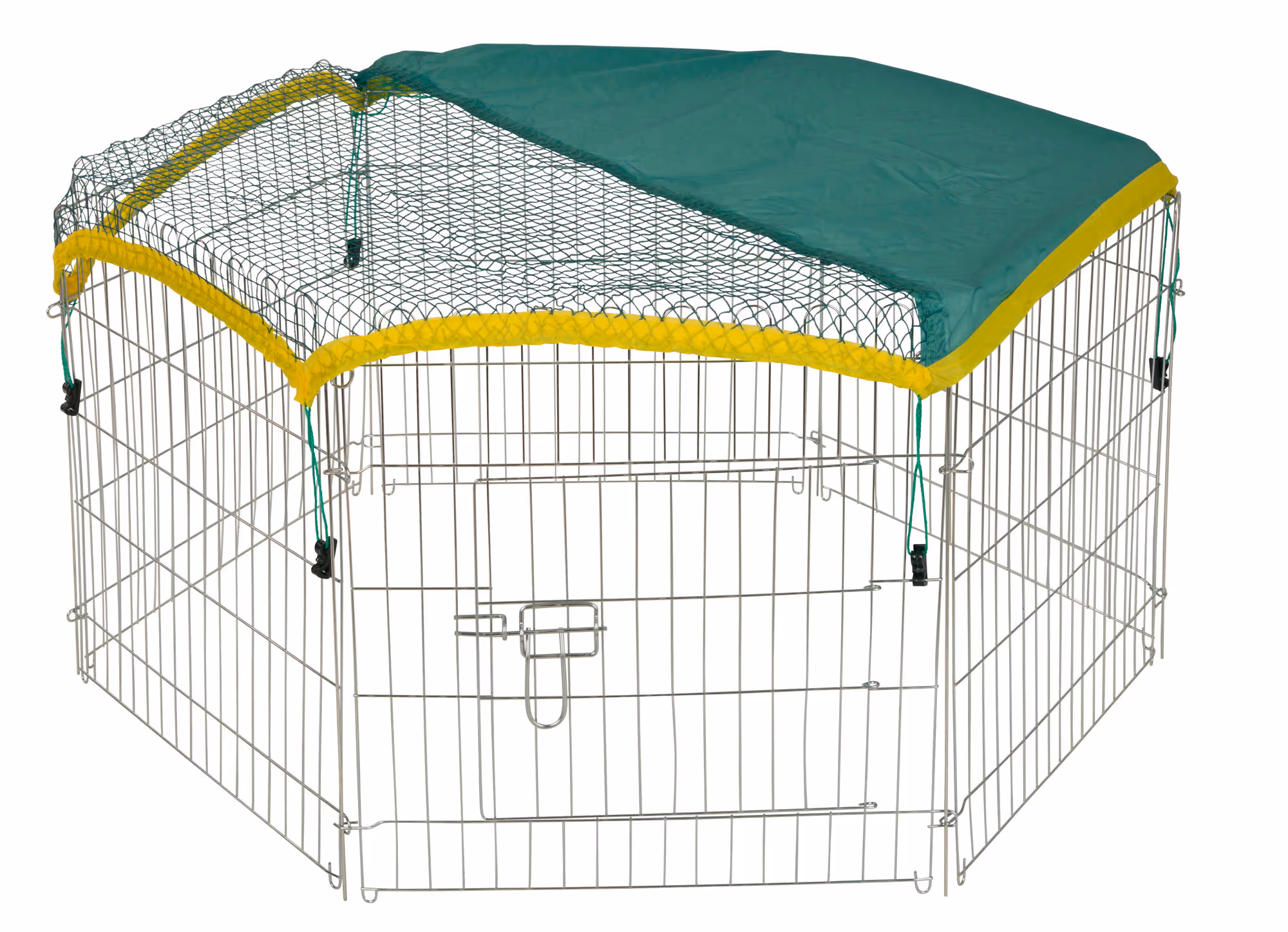 Enclos extérieur hexagonal pour rongeurs, 56,5X56,5cm