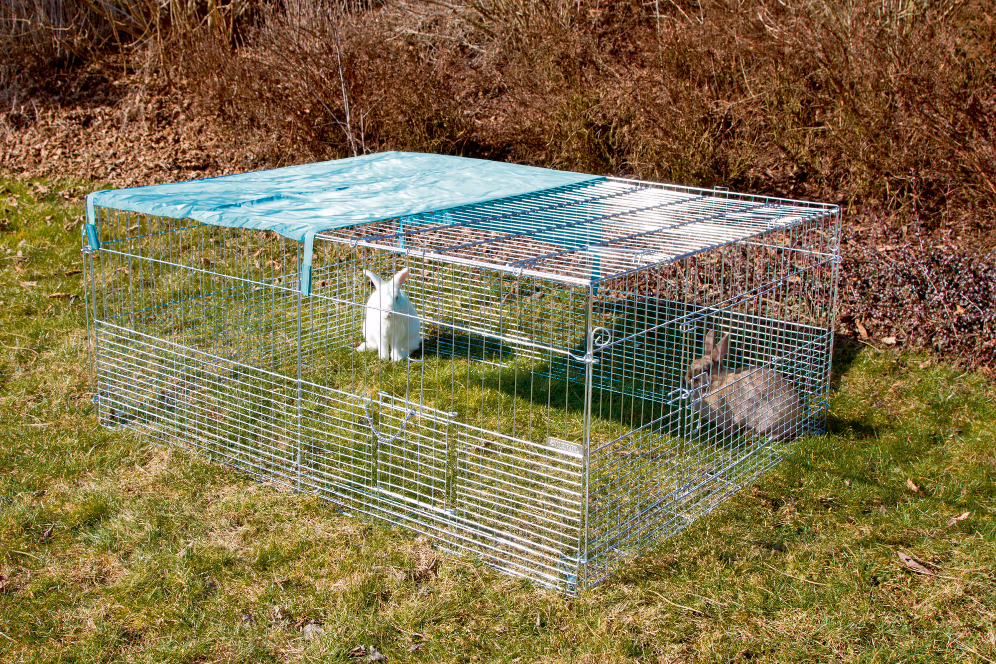 Enclos extérieur pour rongeur jeunes animaux, 144X112X60cm