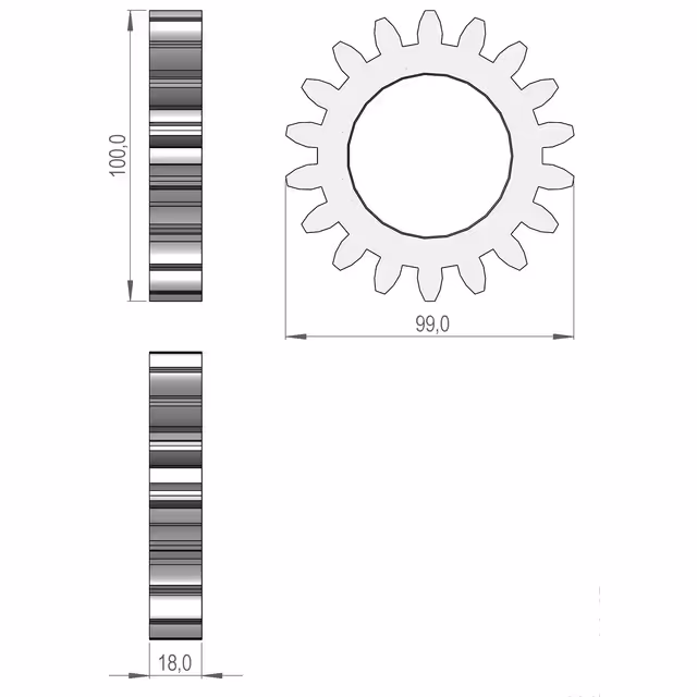 ENGRENAGE 3 SIP 851060080