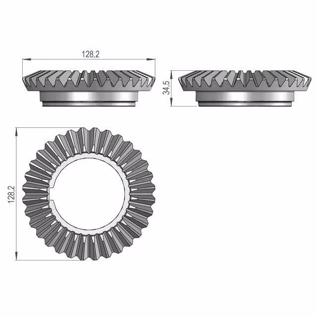 ENGRENAGE CONIQUE 1  32/4 SIP334510850
