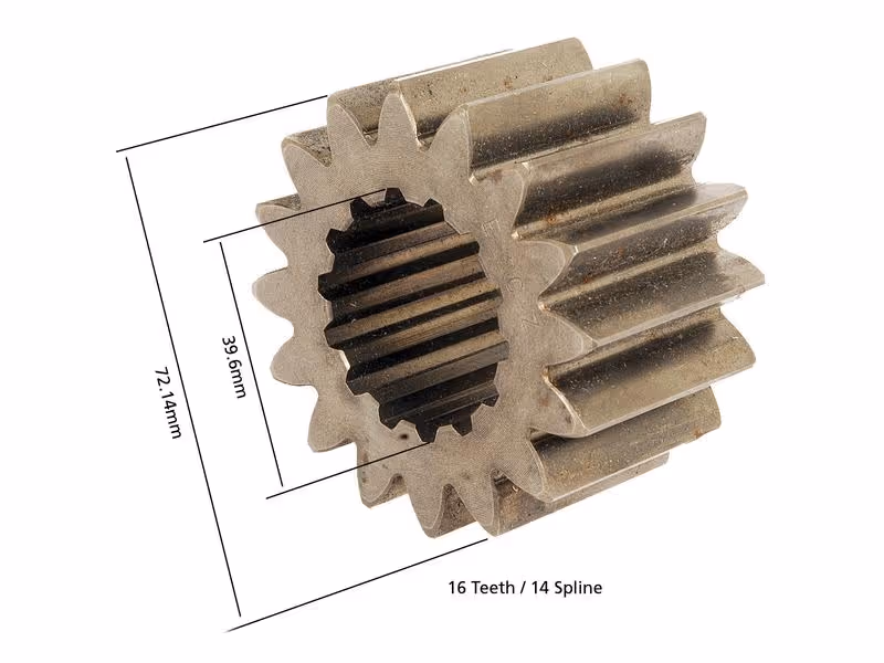 Engrenage planétaire - adaptable sur tracteurs New Holland, Case IH, Fiat - ref 5136819