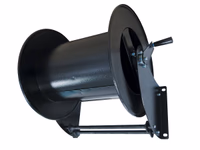 Enrouleur acier pour eau equipe flexible 25m en 3/4''