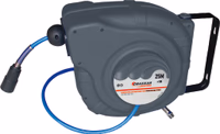 Enrouleur auto air 25m+1m 1/4"