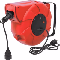 Enrouleur auto cable 22+2m 230v 50hz ip20