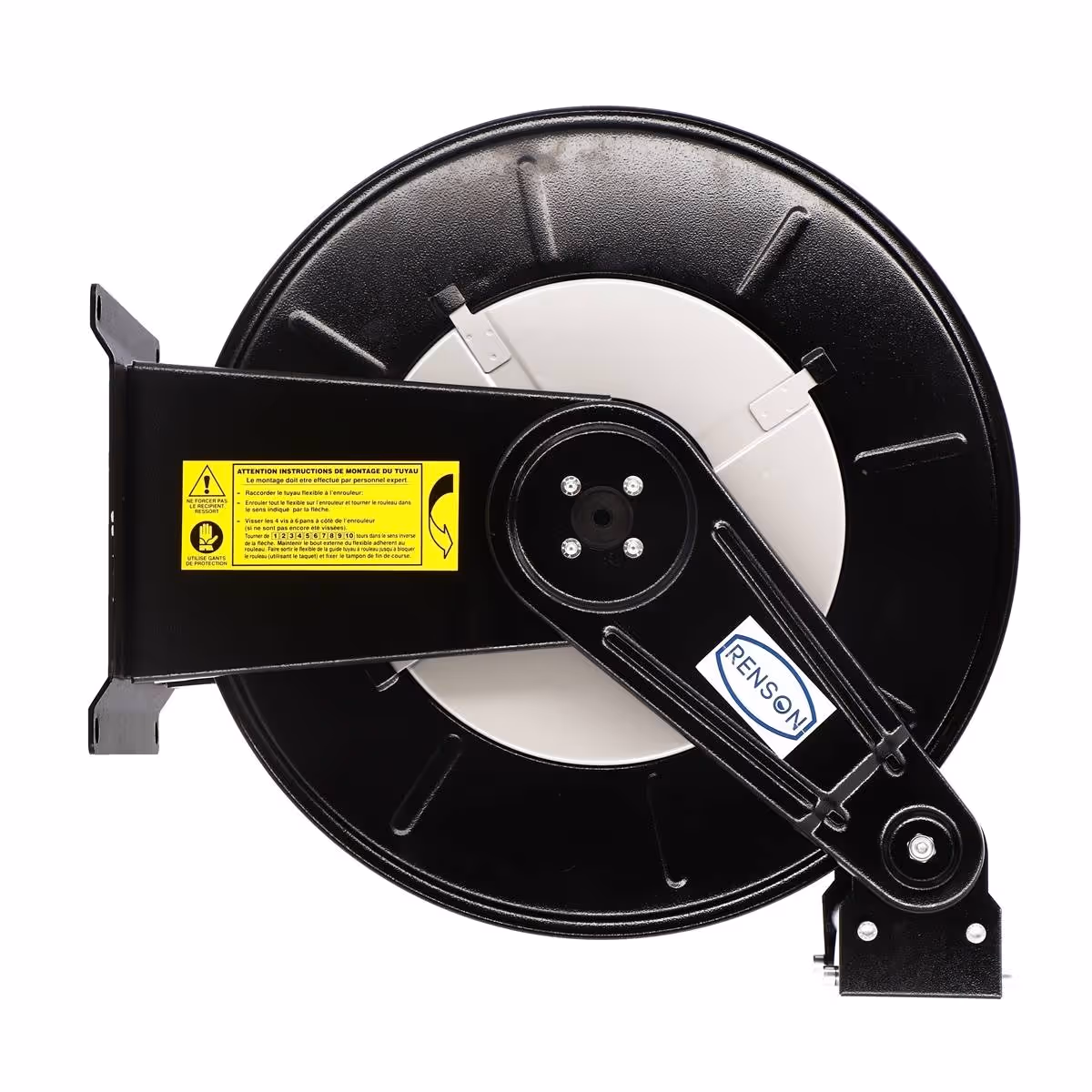 Enrouleur automatique acier nu capacite max 20m en 3/4''