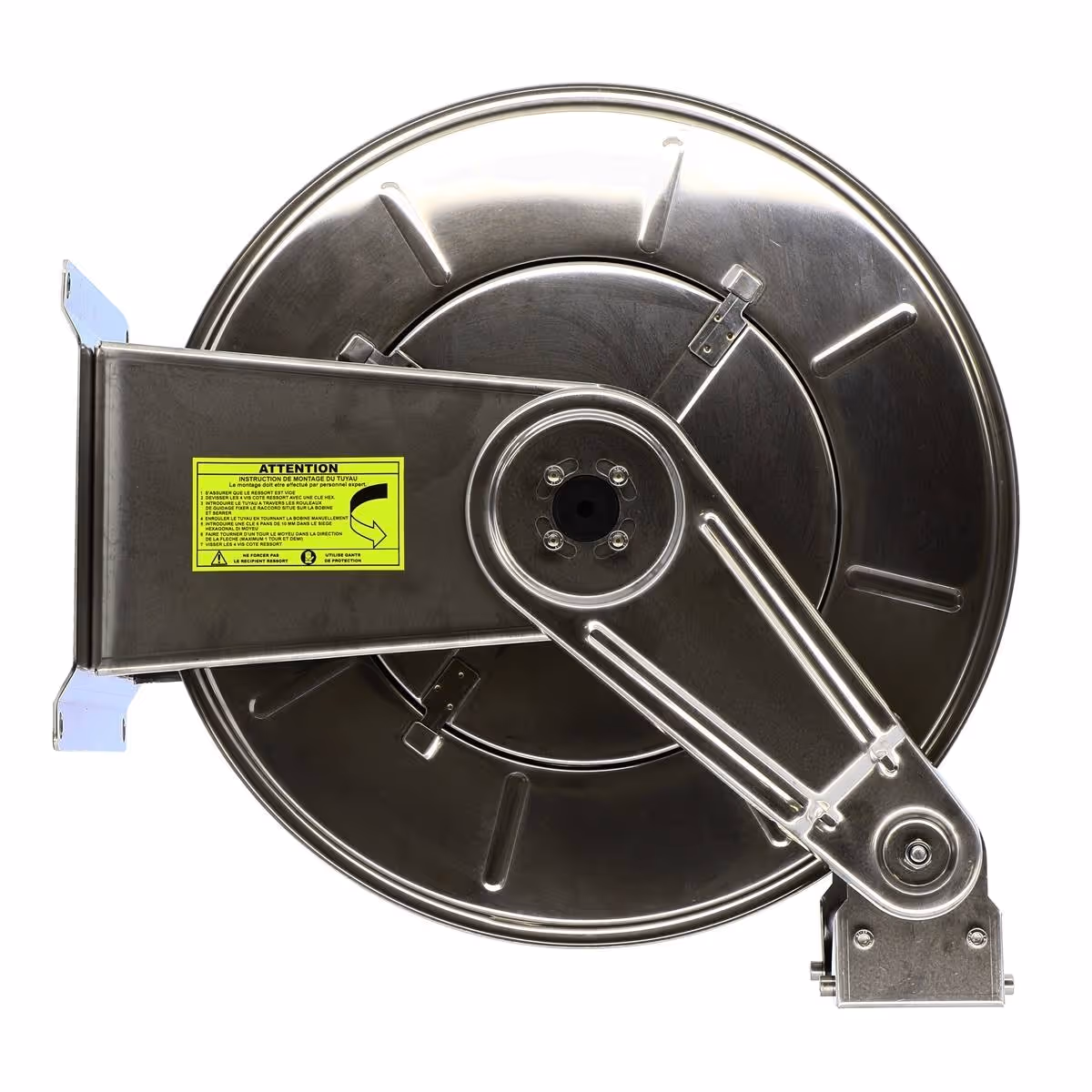 Enrouleur automatique inox nu capacite max 20m en 3/4''