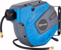 ENROULEUR DE TUYAU D'AIR 10M - TUYAU HYBRIDE 8X12MM