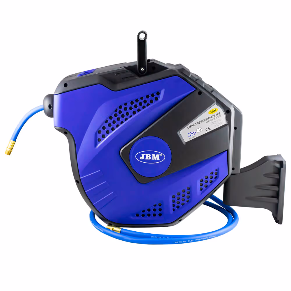 Enrouleur de tuyau d'air 22m - racor 3/8"