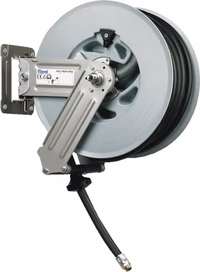 ENROULEUR DE TUYAU D'EAU HP OUVERT  20M 3/8" 200 BARS