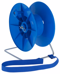 Enrouleur électrique PVC bleu corral