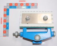 Ens Depatteur Pour Roue Avant Inox 250X105 (Avec Visserie) 