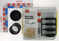 Ens. Prise Male 37 Voies + Resine 