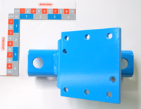 Ens.Supp.Radar Sur Barre Carree 5" Tip Top V2 Ptb 