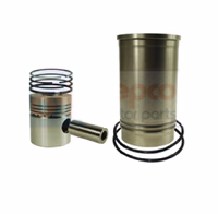 Ensemble chemise piston segments