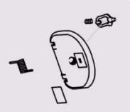 Ensemble couvercle de béquille MX80 à MX155