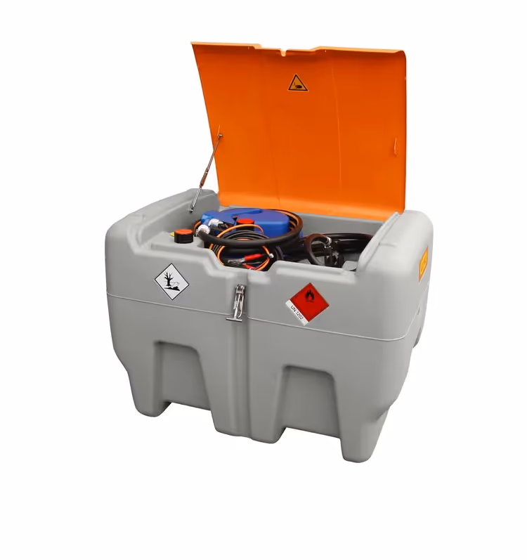  station cuve de ravitaillement combi 440 / 50 L Fuel / AdBlue 12V Cemo origine