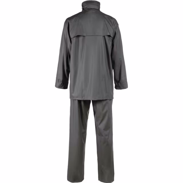 Ensemble de pluie polyester pu vert l
