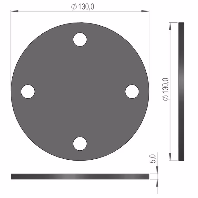 ENTRETOISE 5MM SIP 851020090B