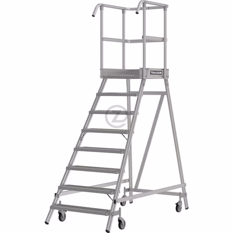 Escabeau à plateforme mobile "PL 8-E"