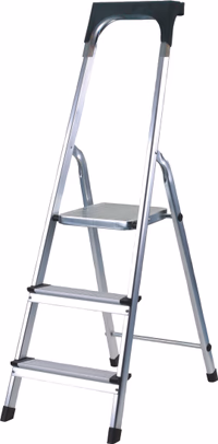 Escabeau Drakkar avec porte outils 3 marches Origine