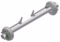 Essieu freiné C90 - 8 axes- V 2100 - 350x60