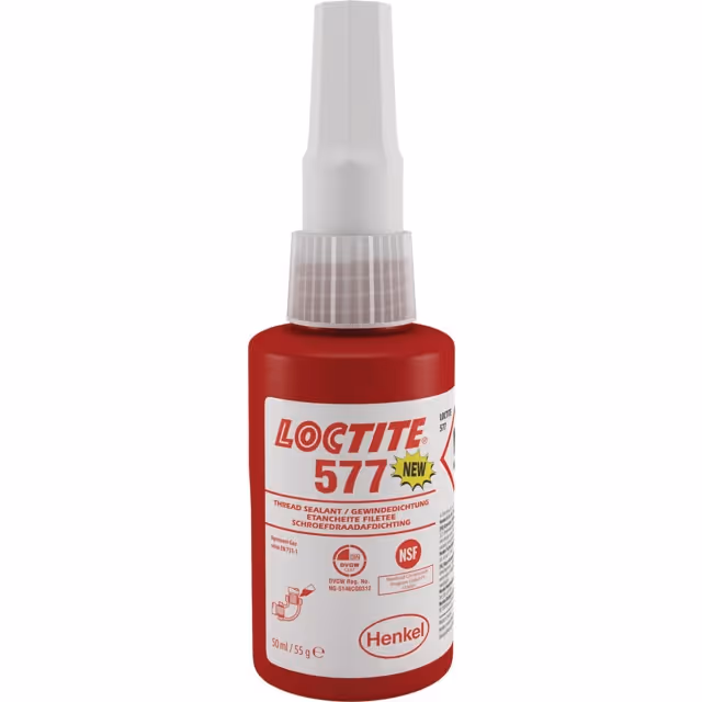 Etancheite raccord filete tubetanche 577  flacon accordeon 50 ml