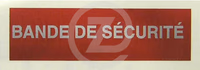 ETIQUET AUTOCOL'BANDE DE SECUR - 227815