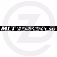 Etiquet autocol ref 244645 adaptable Manitou