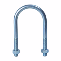 Etrier + écrou zinc 90mm