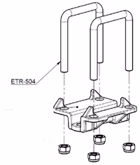 Etrier Ø 20 agrisem ETR-504 origine