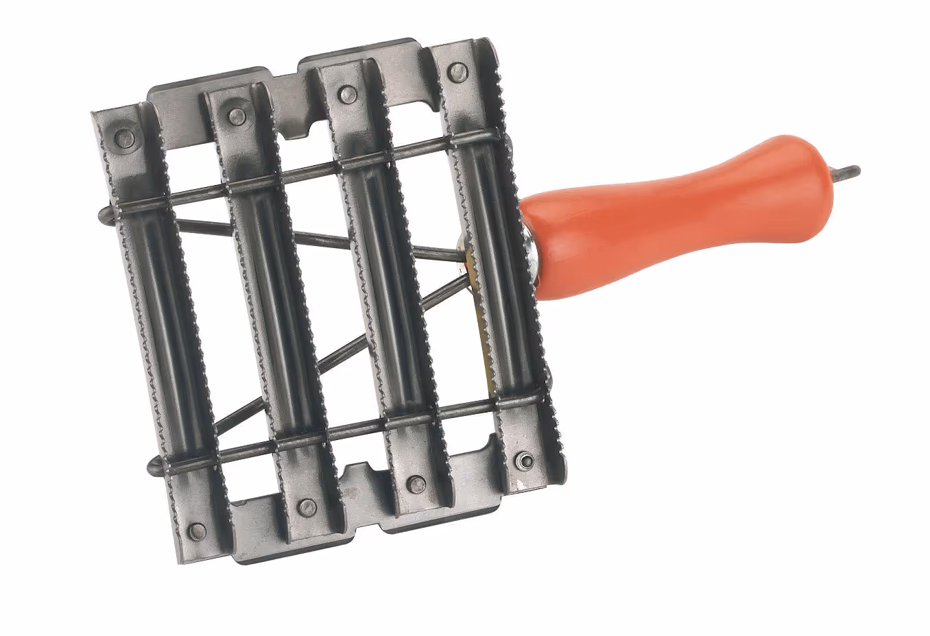 Étrille acier Eurofarm 4x2 rangées
