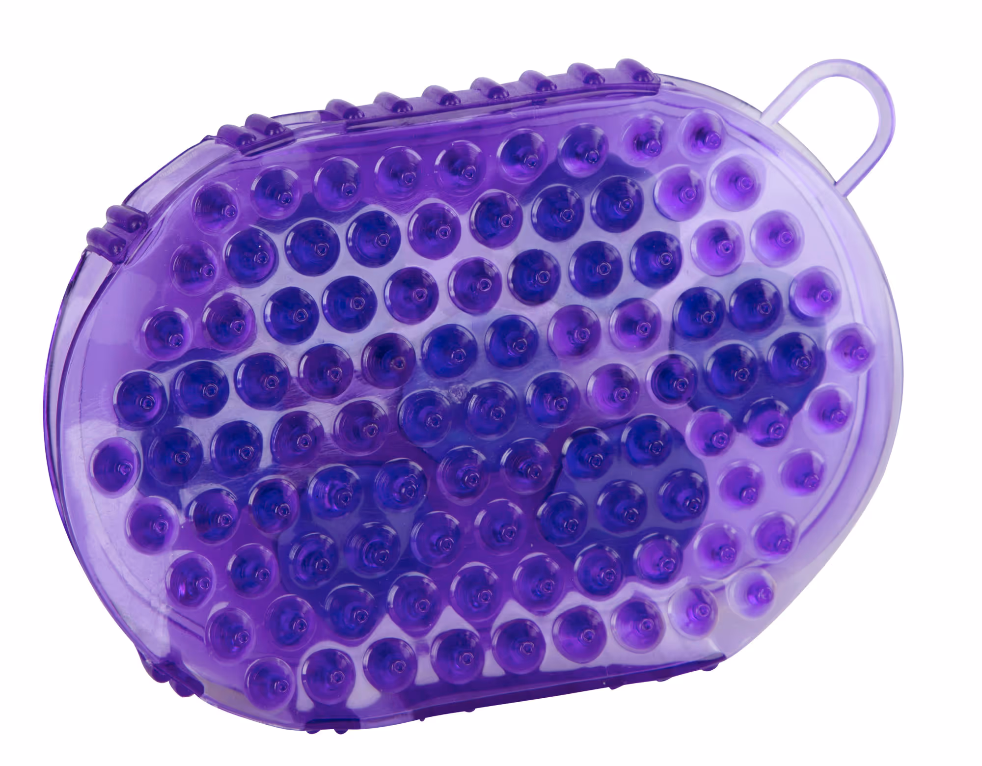 Etrille de massage lilas