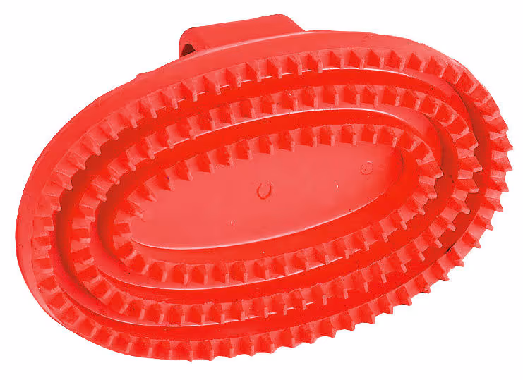 Etrille ovale Junior rouge