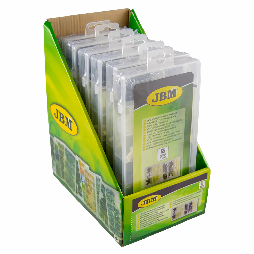 Étui de conecteurs tuyaux 65 pcs