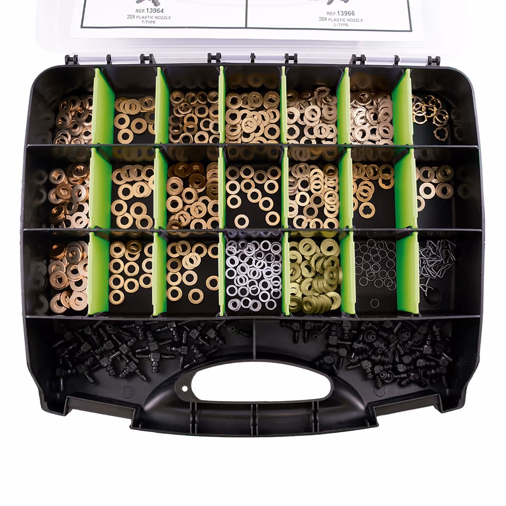 Étui de rondelles en cuivre pour injecteurs 551 pcs