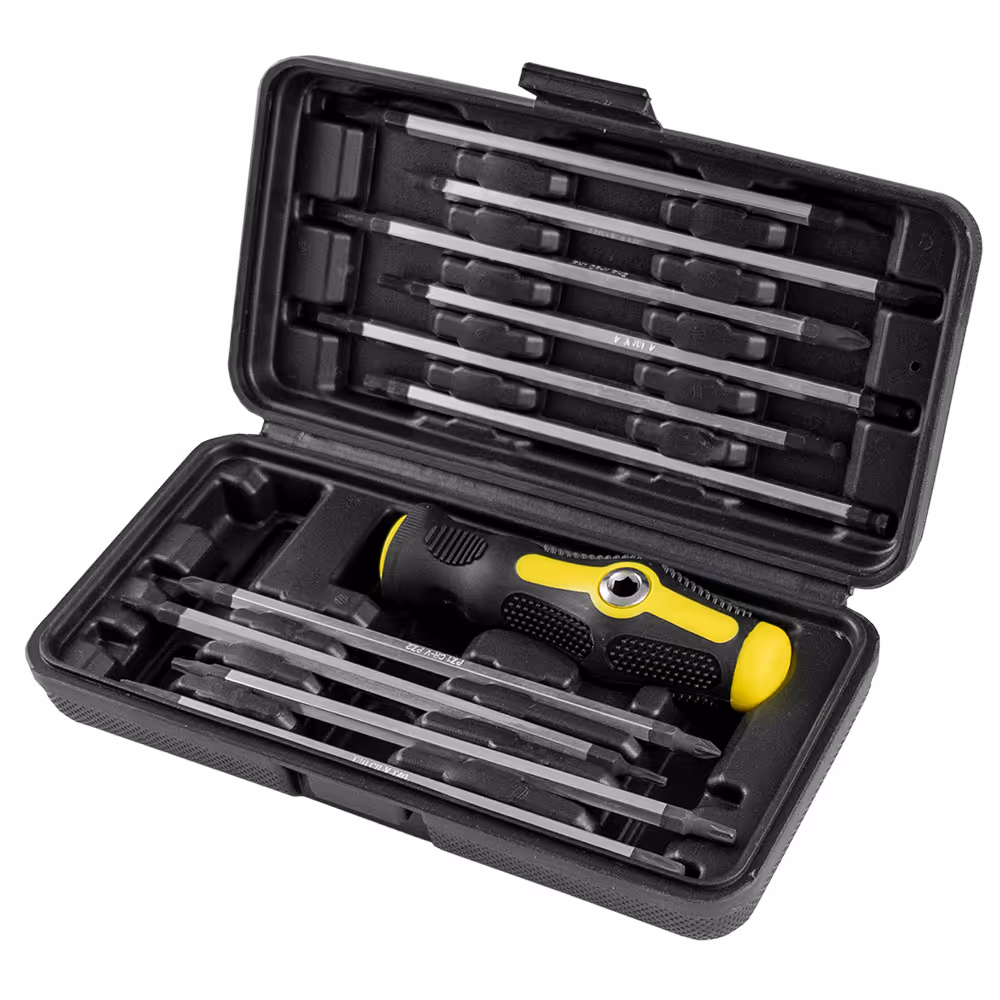 Etui de tournevis avec manche interchangeable