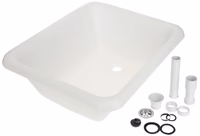 Évier de laiterie 65L, 74x62x25cm