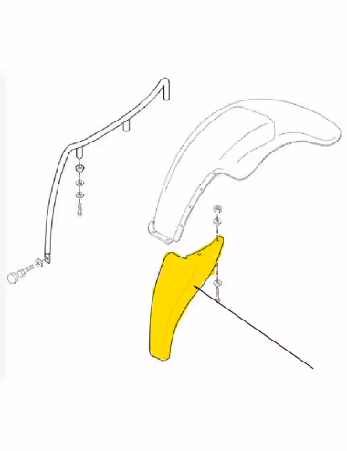 Extension Garde-Boue 5089973 - New Holland