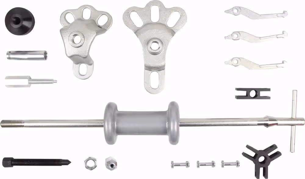EXTRACTEURS DE ROULEMENTS ET DE MOYEUX COFFRET DE 15 PCS