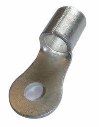 Extrémité ouverte de borne, Trou de 8mm 