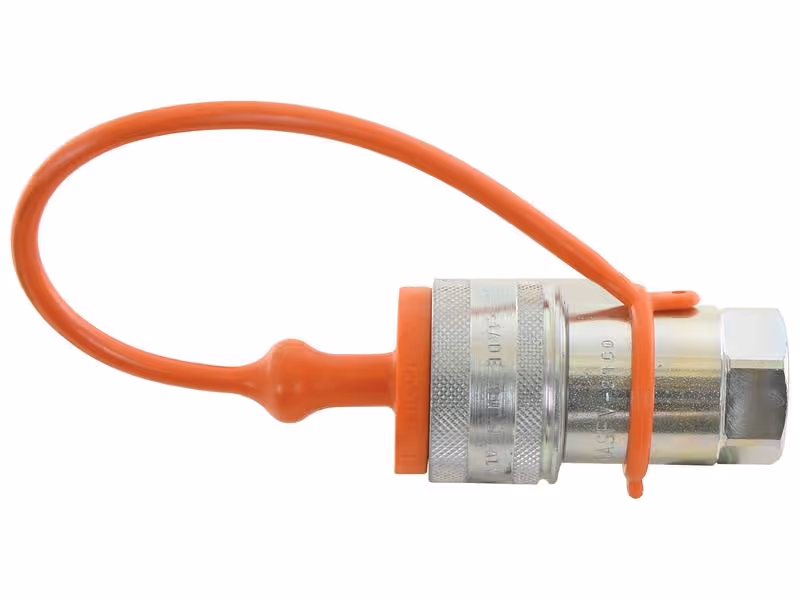 Faster Bouchons anti-poussière Orange PVC Convient pour 1/2'' Female Coupling TM12LA - Vendu par 5