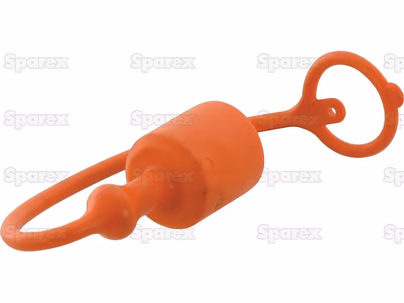 Faster Bouchons anti-poussière Orange PVC Convient pour 1/2'' Male Coupling TF12A - Vendu par 5