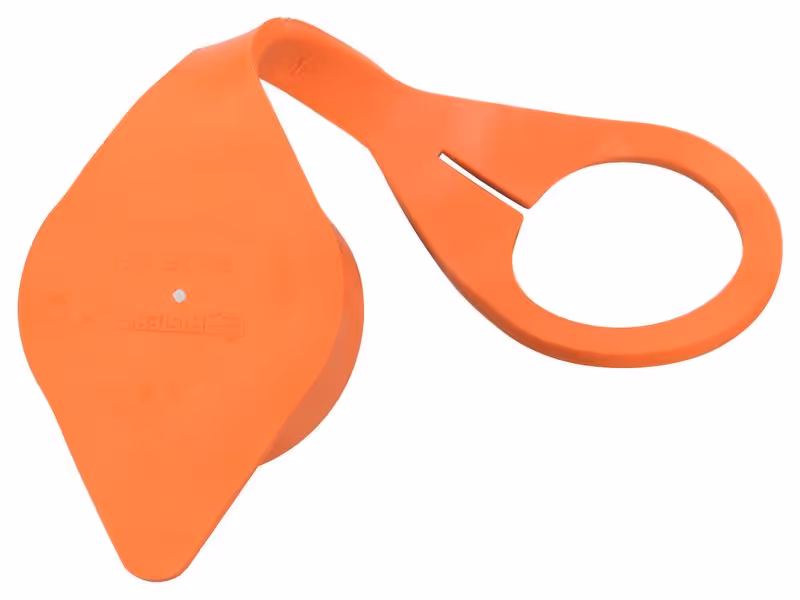 Faster Bouchons anti-poussière Orange PVC Convient pour 1/4'' Female Flat Face Coupling TM 2FI14 - Vendu par 5