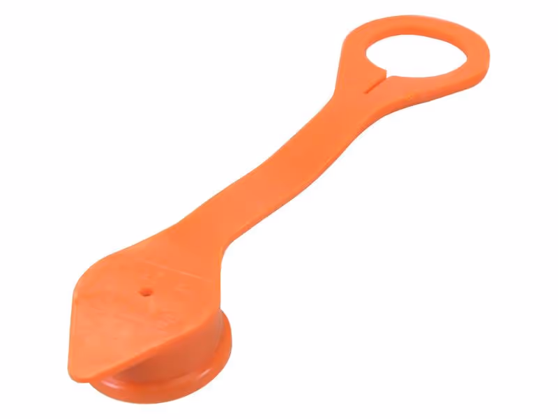 Faster Bouchons anti-poussière Orange PVC Convient pour 1/4'' Male Flat Face Coupling TF 2FI14 - Vendu par 5