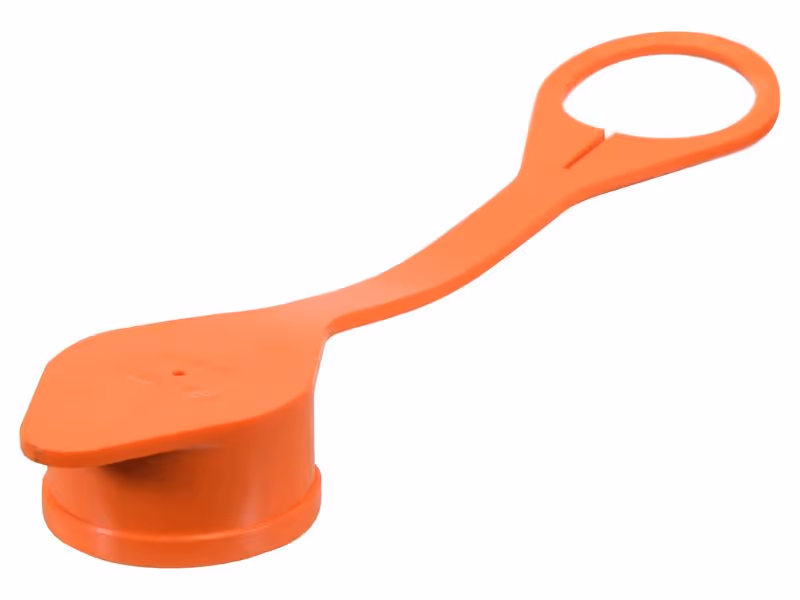 Faster Bouchons anti-poussière Orange PVC Convient pour 3/4'' Male Flat Face Coupling TF 2FI34 - Vendu par 5