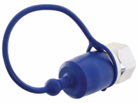 Faster Bouchons anti-poussière Bleu PVC Convient pour 1'' Male Coupling TF1 - Vendu par 5
